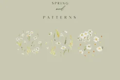 Spring mood - watercolor collection