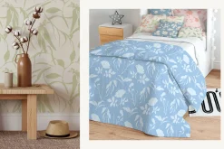 Spring Subtle Floral Vector Patterns