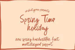 Spring Time holiday