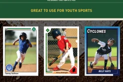 1990's Pro Baseball Card Templates