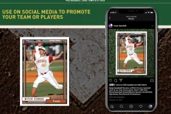 1990's Pro Baseball Card Templates