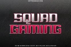 Squad Gaming Font