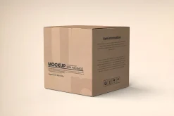 Square Kraft Paper Box Packaging