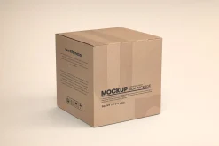 Square Kraft Paper Box Packaging