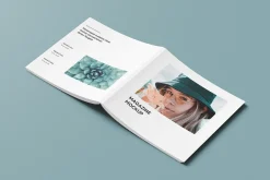 Square Magazine / Brochure Mockup