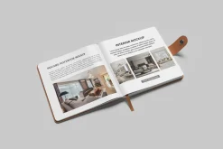 Square Notebook Mockup