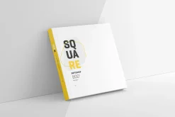 Square Softcover Book Mockup