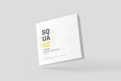 Square Softcover Book Mockup