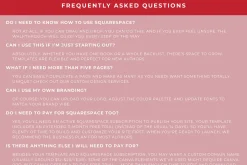 Squarespace Author Website Template
