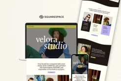 Squarespace Bold Agency Template