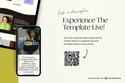 Squarespace Bold Agency Template