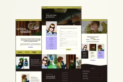 Squarespace Bold Agency Template