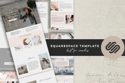 Squarespace Coach Website Template