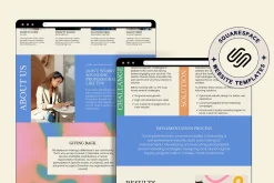 Squarespace Website template