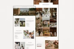 Squarespace Event Planner Website