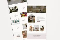 Squarespace Event Planner Website