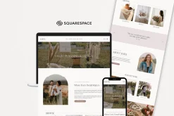Squarespace Event Planner Website