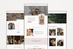 Squarespace Event Planner Website