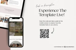Squarespace Event Planner Website
