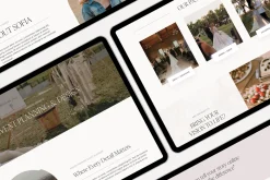 Squarespace Event Planner Website