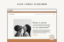 Squarespace 7.1 Template: Ava Grand