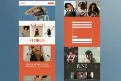 Squarespace 7.1 Template: June