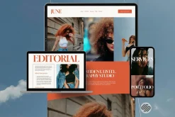 Squarespace 7.1 Template: June