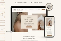 Squarespace Website Template