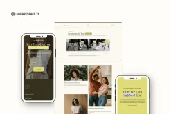 Squarespace 7.1 Website Template