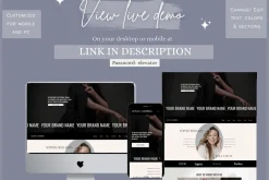 Squarespace Website Template 7.1