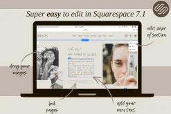SquareSpace Website Template Photo