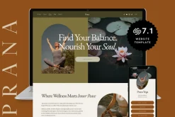 Squarespace Website Template Boho