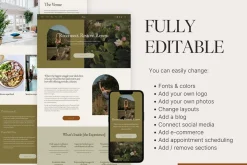 Squarespace Website Template Boho