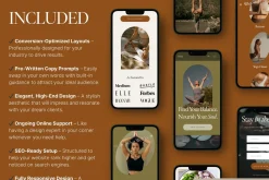 Squarespace Website Template Boho