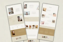 Squarespace Website Template: Mae