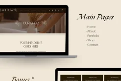 Squarespace 7.1 Website Template