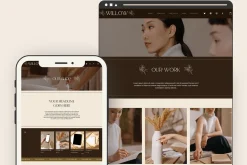 Squarespace 7.1 Website Template