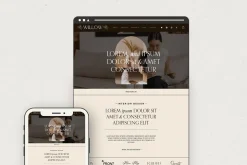 Squarespace 7.1 Website Template