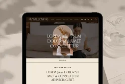 Squarespace 7.1 Website Template