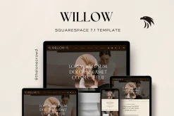 Squarespace 7.1 Website Template