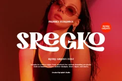Sregko - Retro Ligatures Font