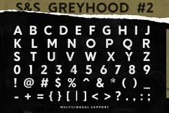 S&S GreyHood Font Bundles
