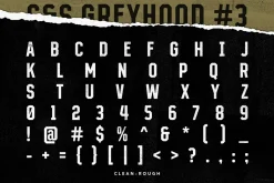 S&S GreyHood Font Bundles
