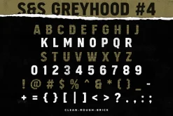 S&S GreyHood Font Bundles