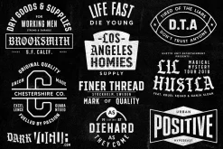 S&S GreyHood Font Bundles