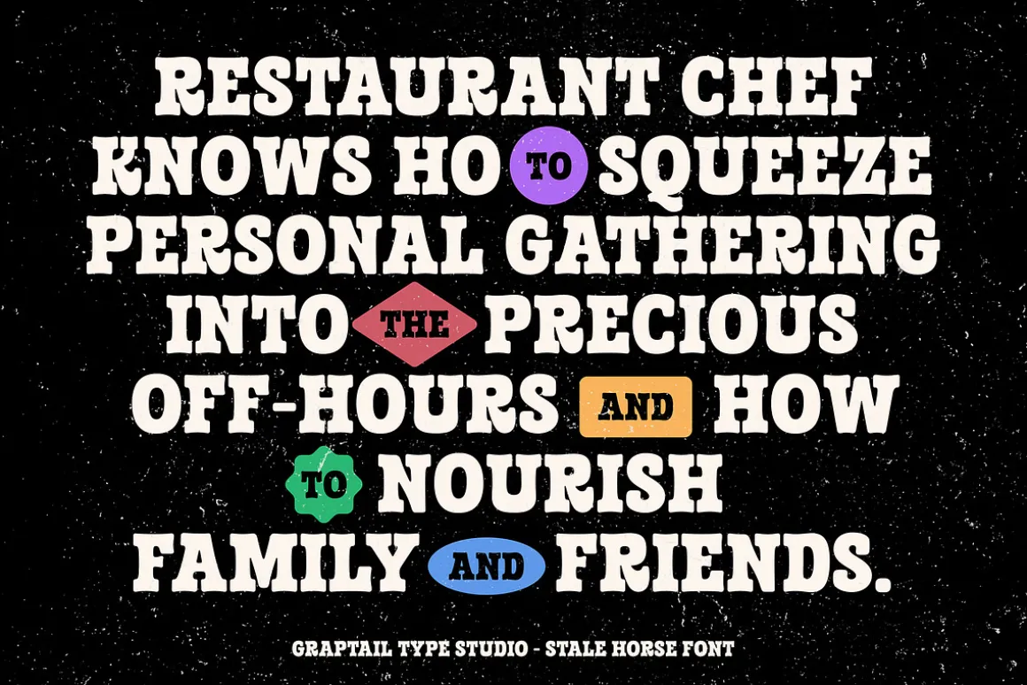 Stale Horse | Western Typeface