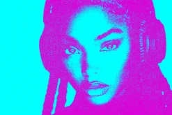 Stamp Risograph Paper Photo Effect
