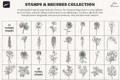 Stamps & Brushes Collection