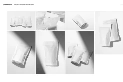 Stand Up Paper Pouch Mockup Set