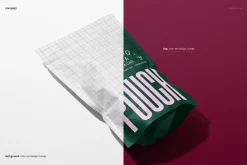 Stand Up Paper Pouch Mockup Set